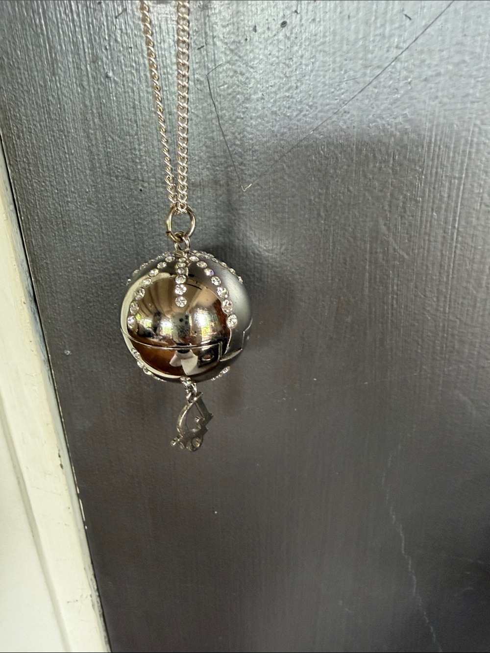 Vintage Christian Dior Diorlight Rhinestone necklace - Picture 3 of 4